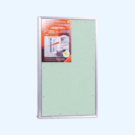 КР 30х50 КОНТУР 2.0 Люк под плитку со съемной дверцей и нажимным замком